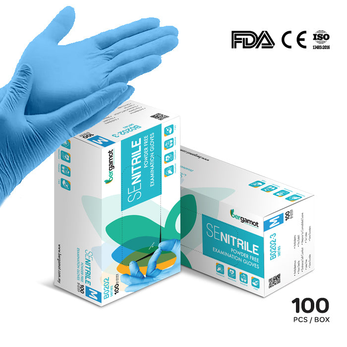 SE Nitrile Powder Free Examination Gloves